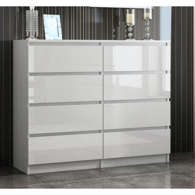 High Gloss White Chest of Drawers You'll Love | Wayfair.co.uk